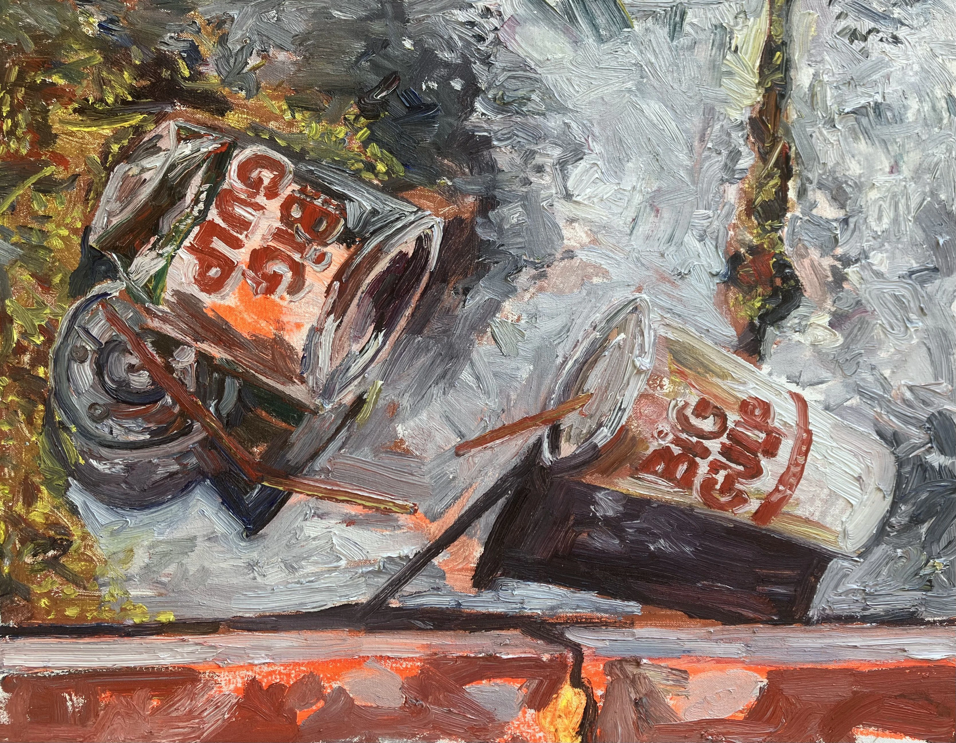 Big Gulps in gutter - John Kilduff