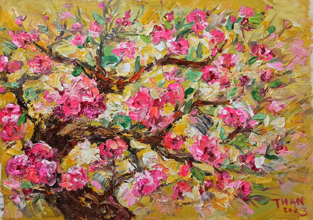 Peach blossom - LE ANH TUAN