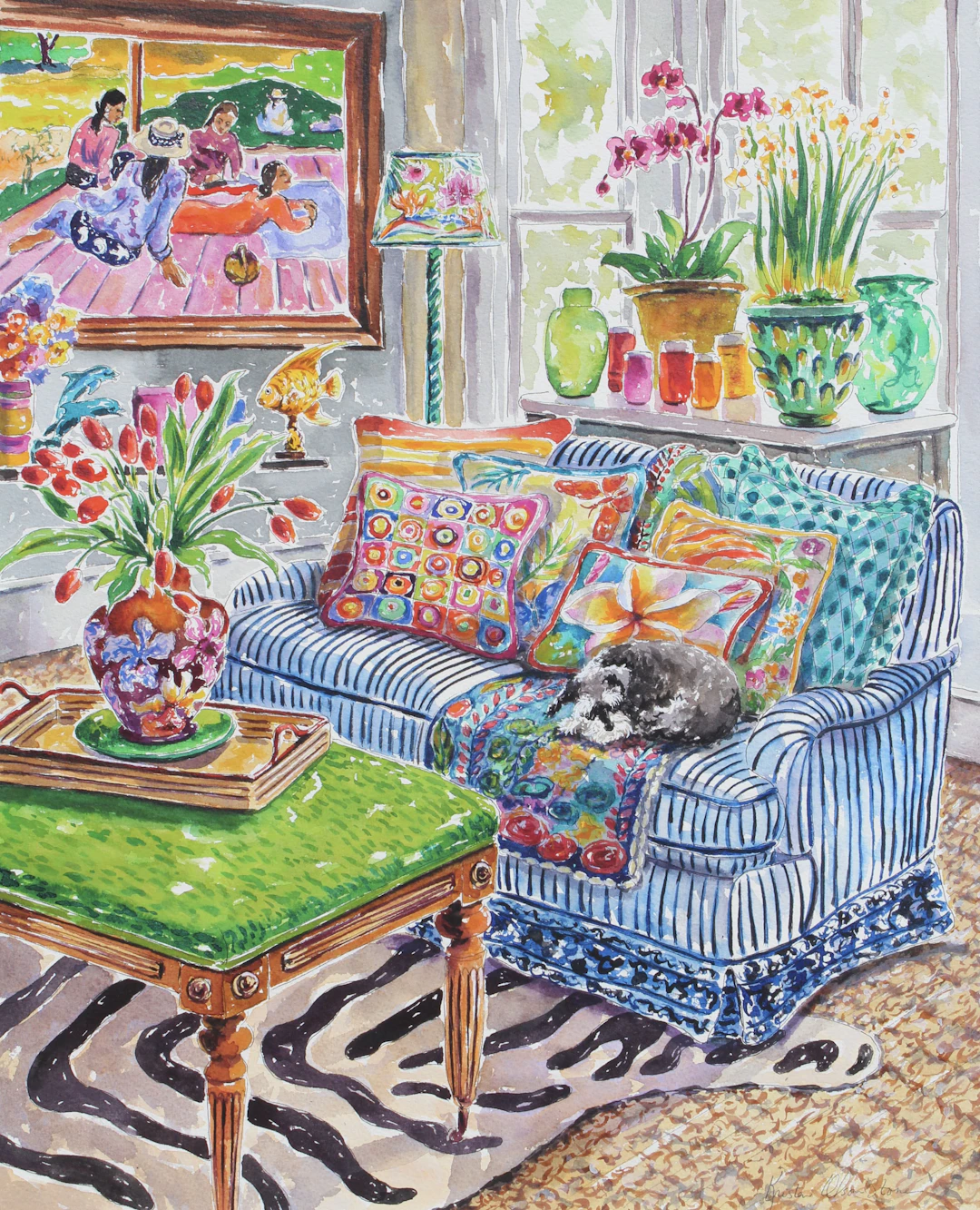 The Siesta - Kristen Olson Stone