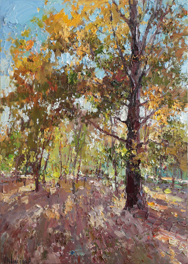Autumn forest - Anastasiia Valiulina