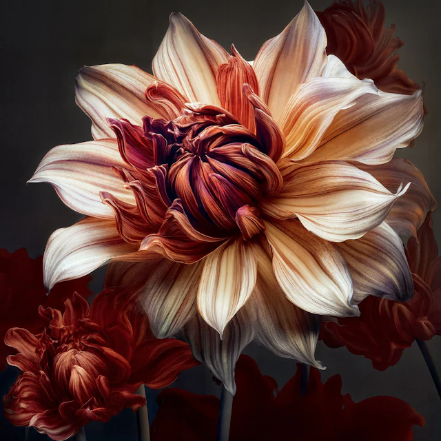 Rainbow Dahlia 33 - Michael Filonow