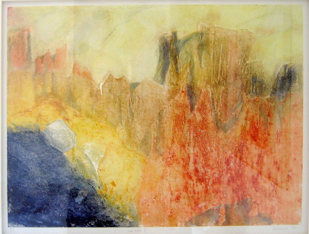 Les Ochres VI - Eliane Saheurs
