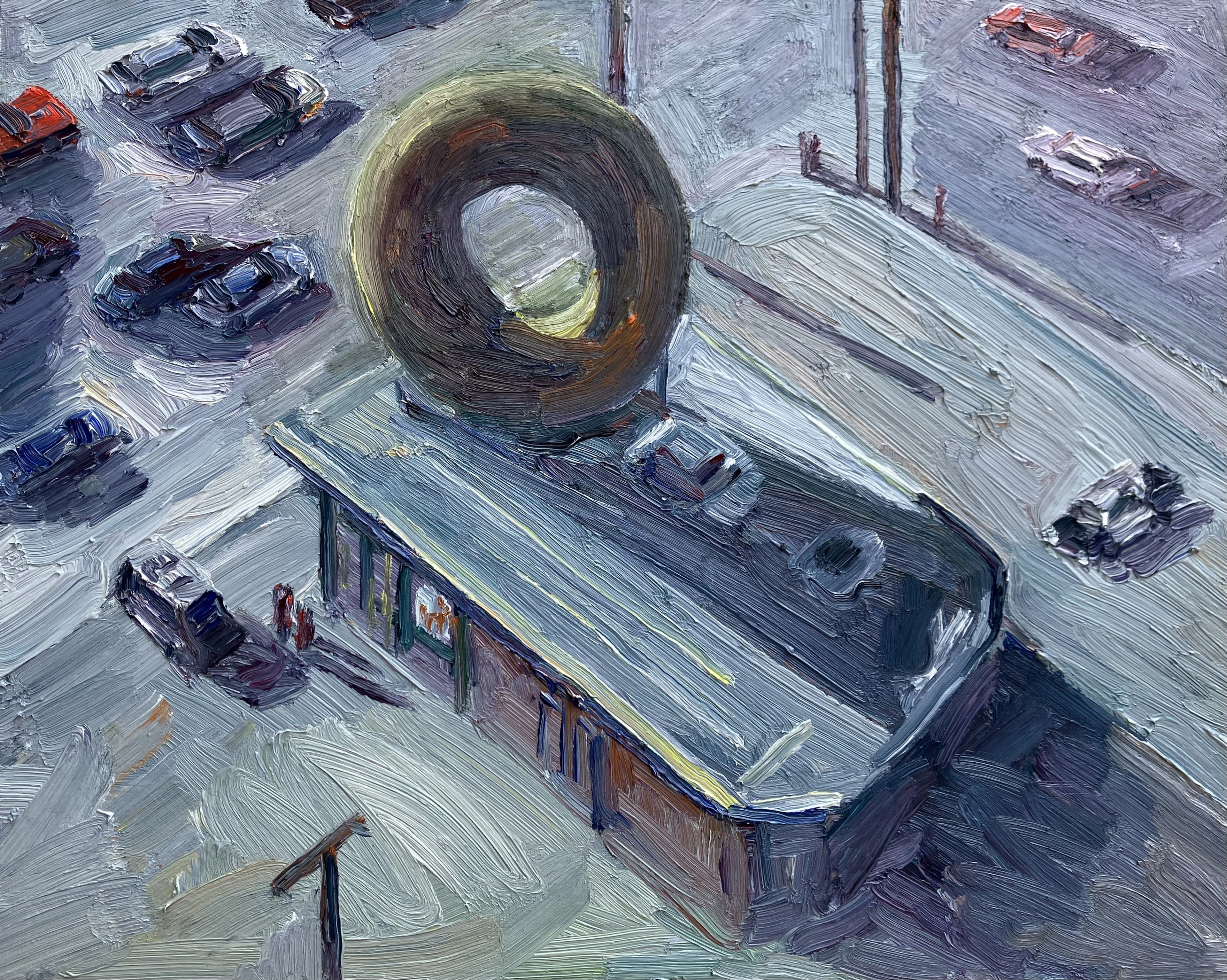 Police activity at donut shop - John Kilduff