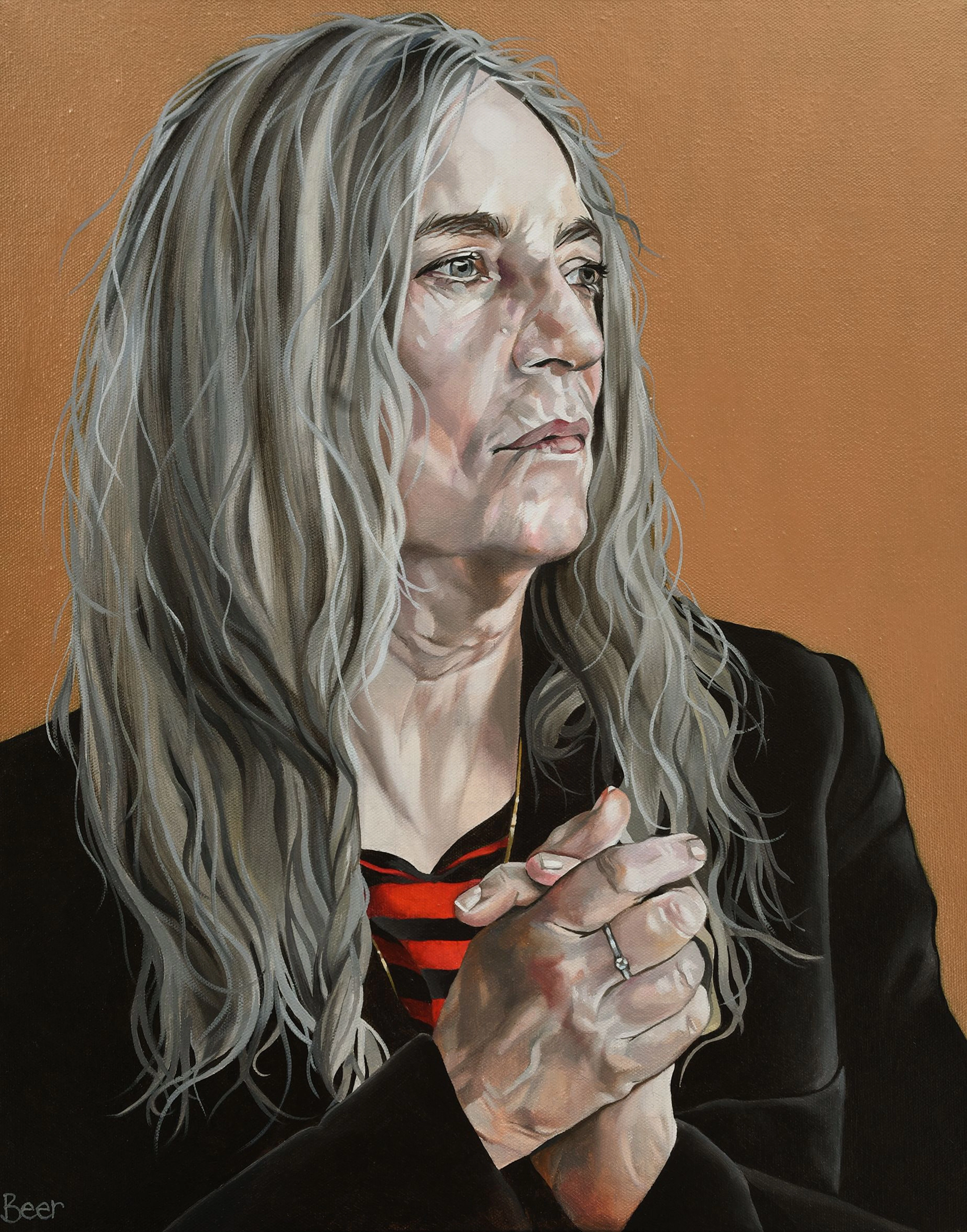 Understated...Patti Smith - jo beer