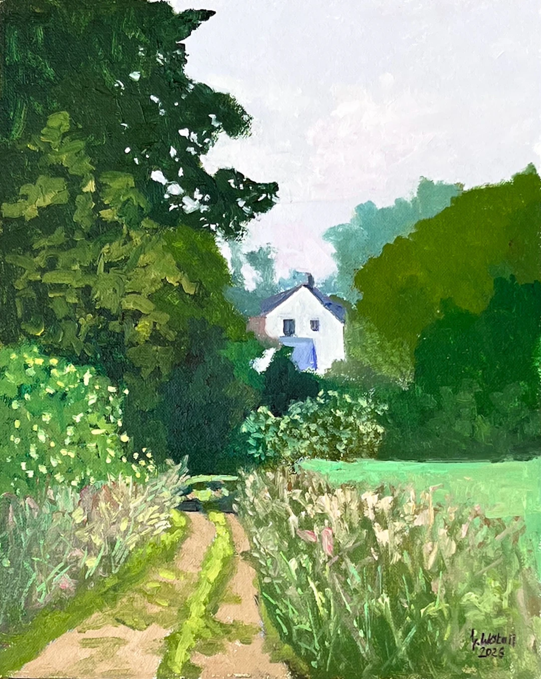 n the outskirts of the village - Gary Westall