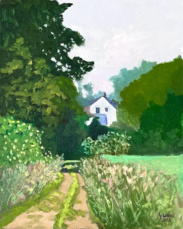 n the outskirts of the village - Gary Westall