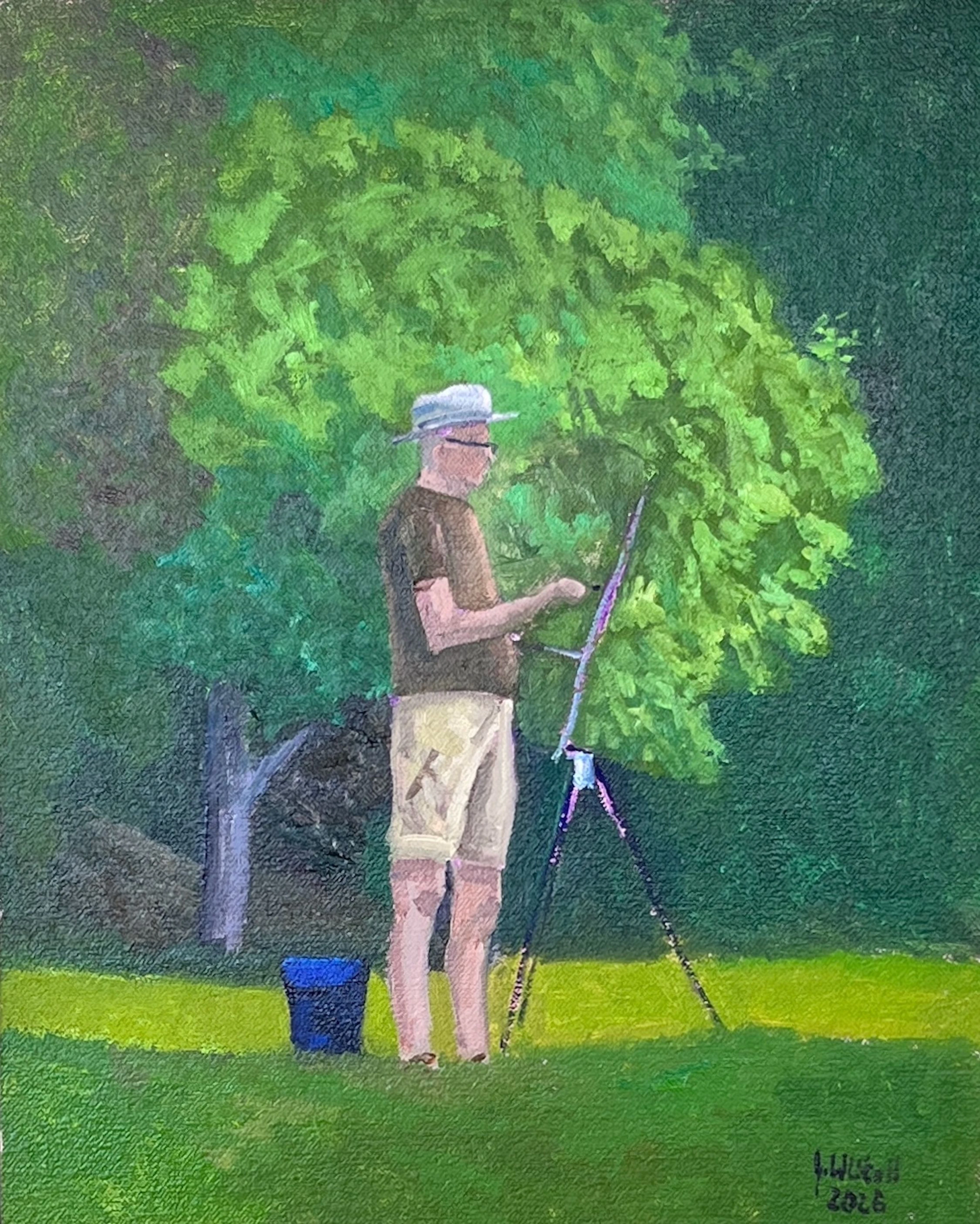 Absorbed in his work - Gary Westall