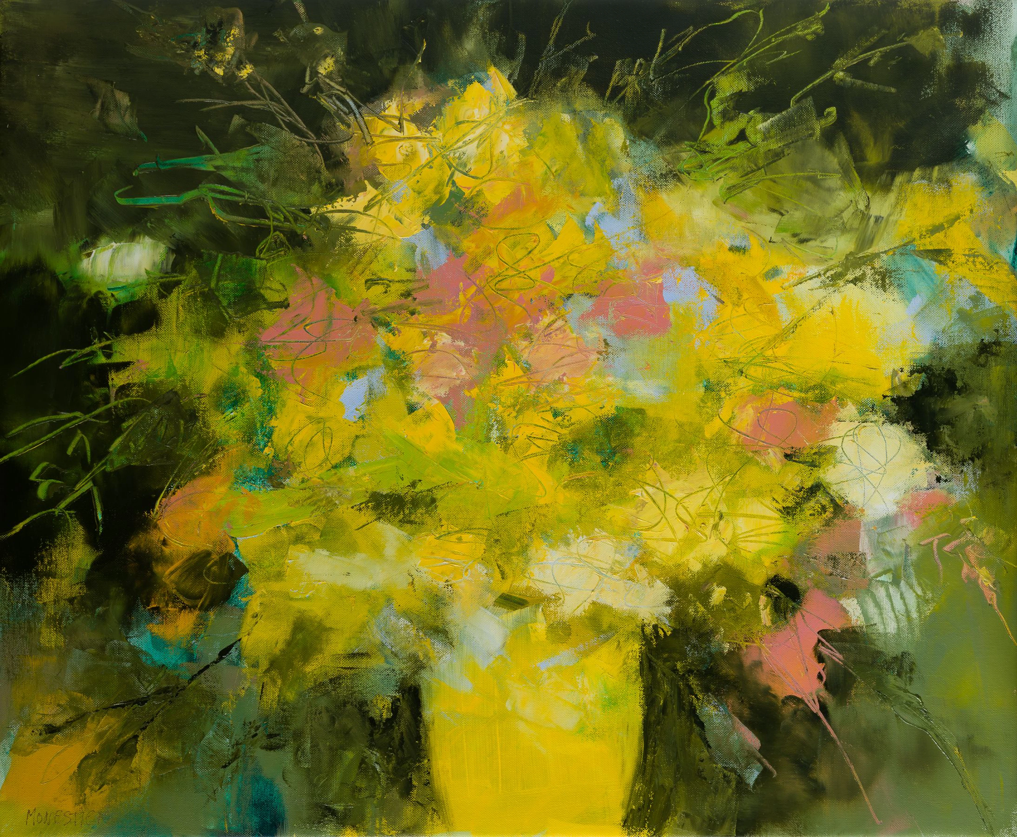 The yellow bouquet - Fabienne Monestier