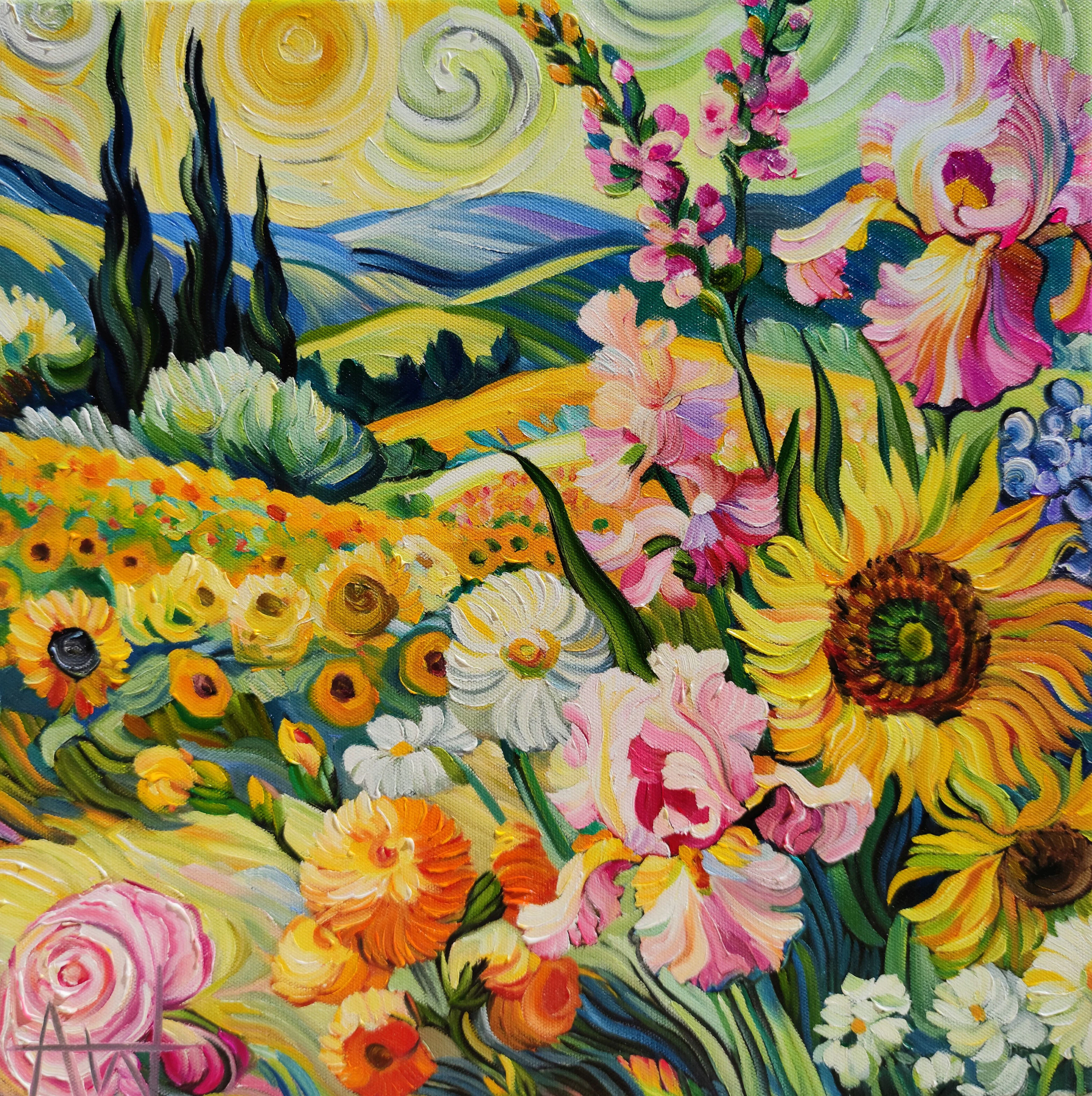 Sunflower Honey - Angie Wright