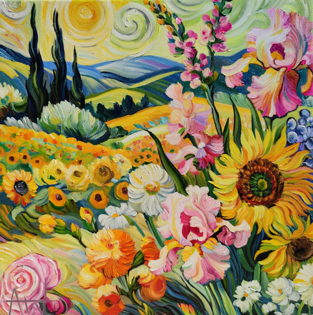 Sunflower Honey - Angie Wright