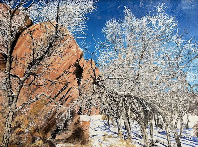 Red Rocks and White Lace - Carrie Martin