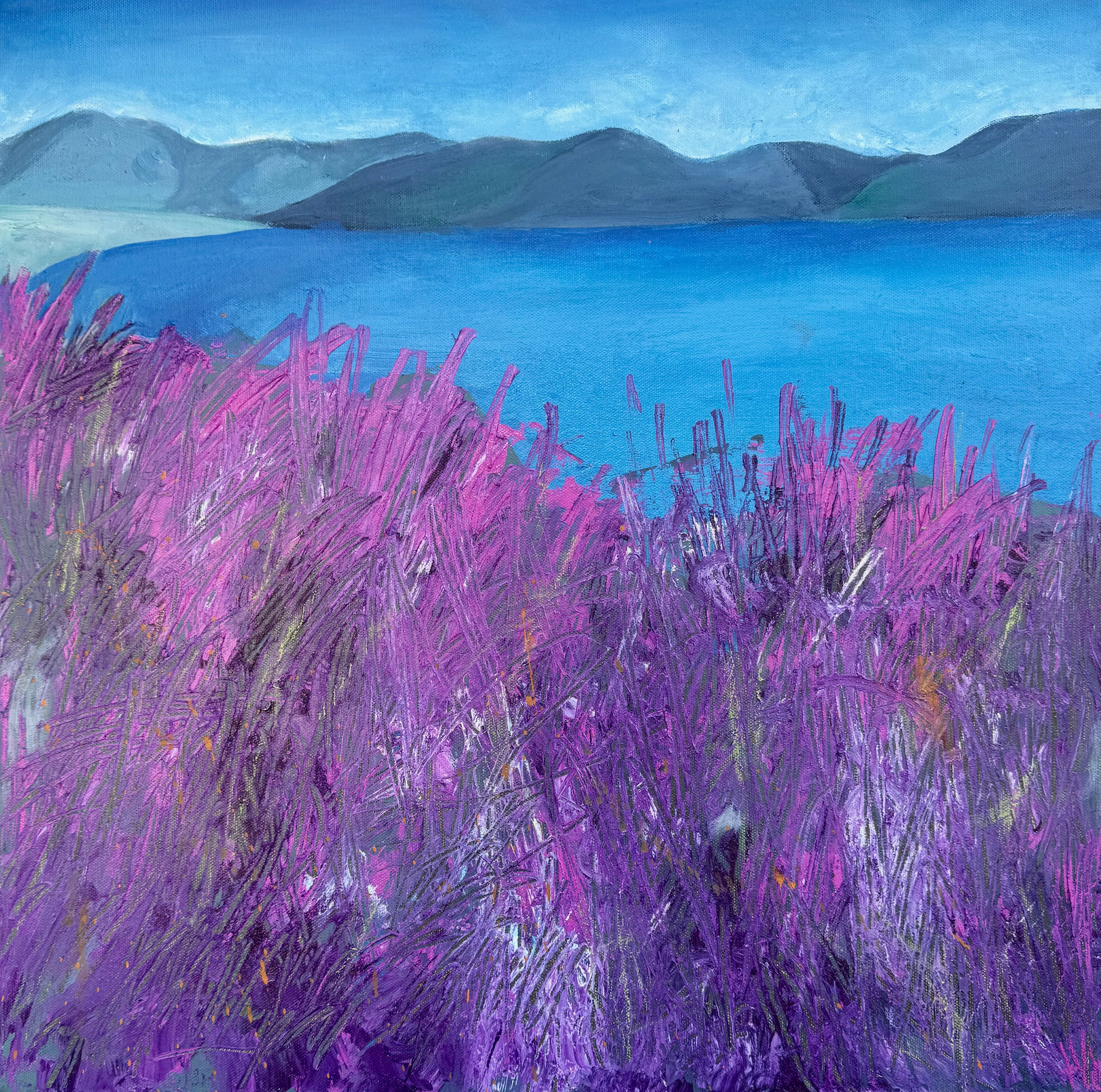 Travel 2 (Pink Vegetation) - Theresa Vandenberg Donche