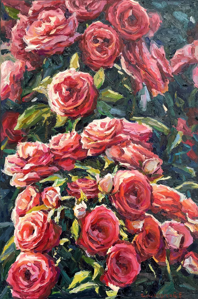 Roses - Evgeny Chernyakovsky