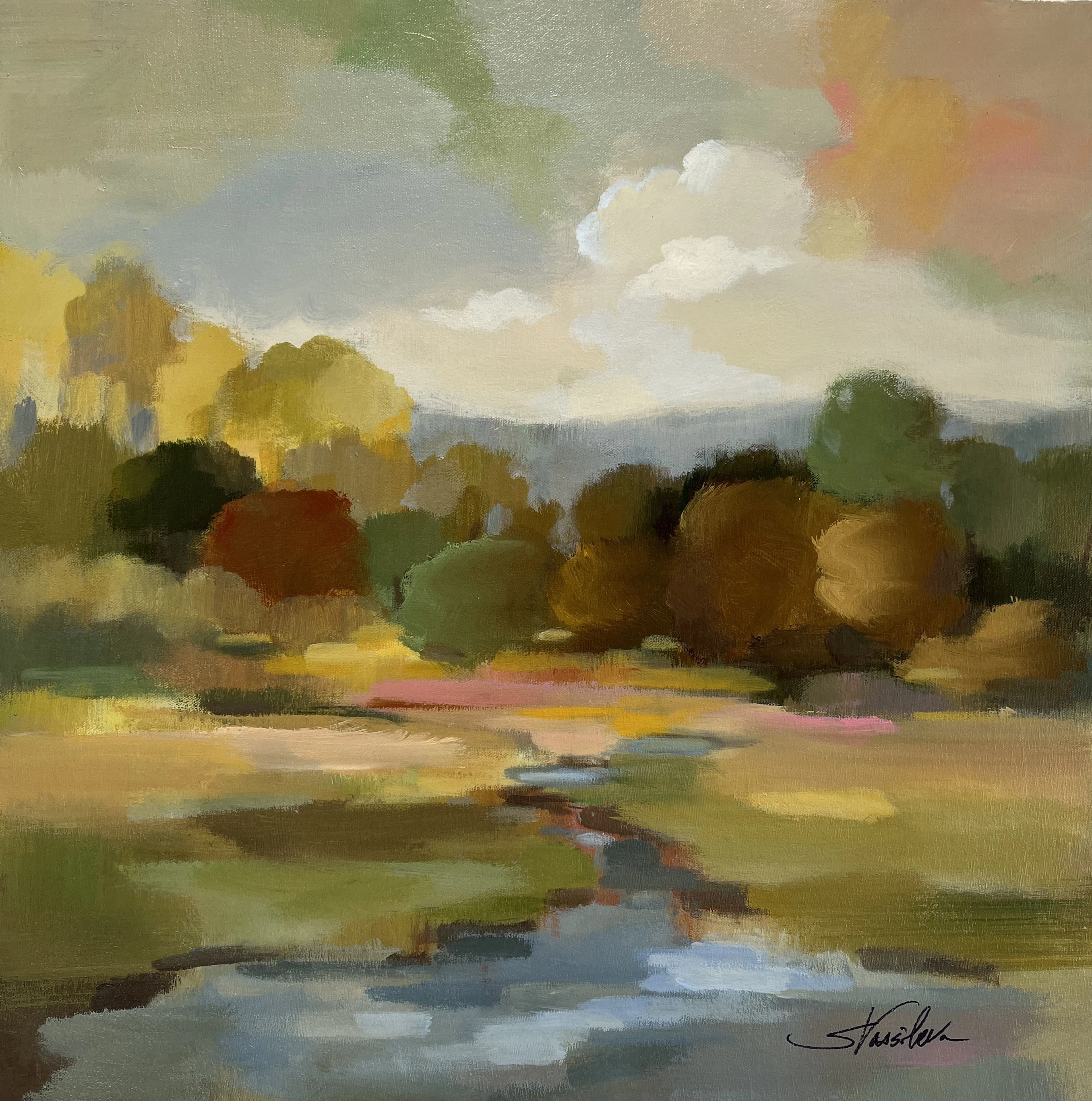 Yellow Trees - silvia vassileva