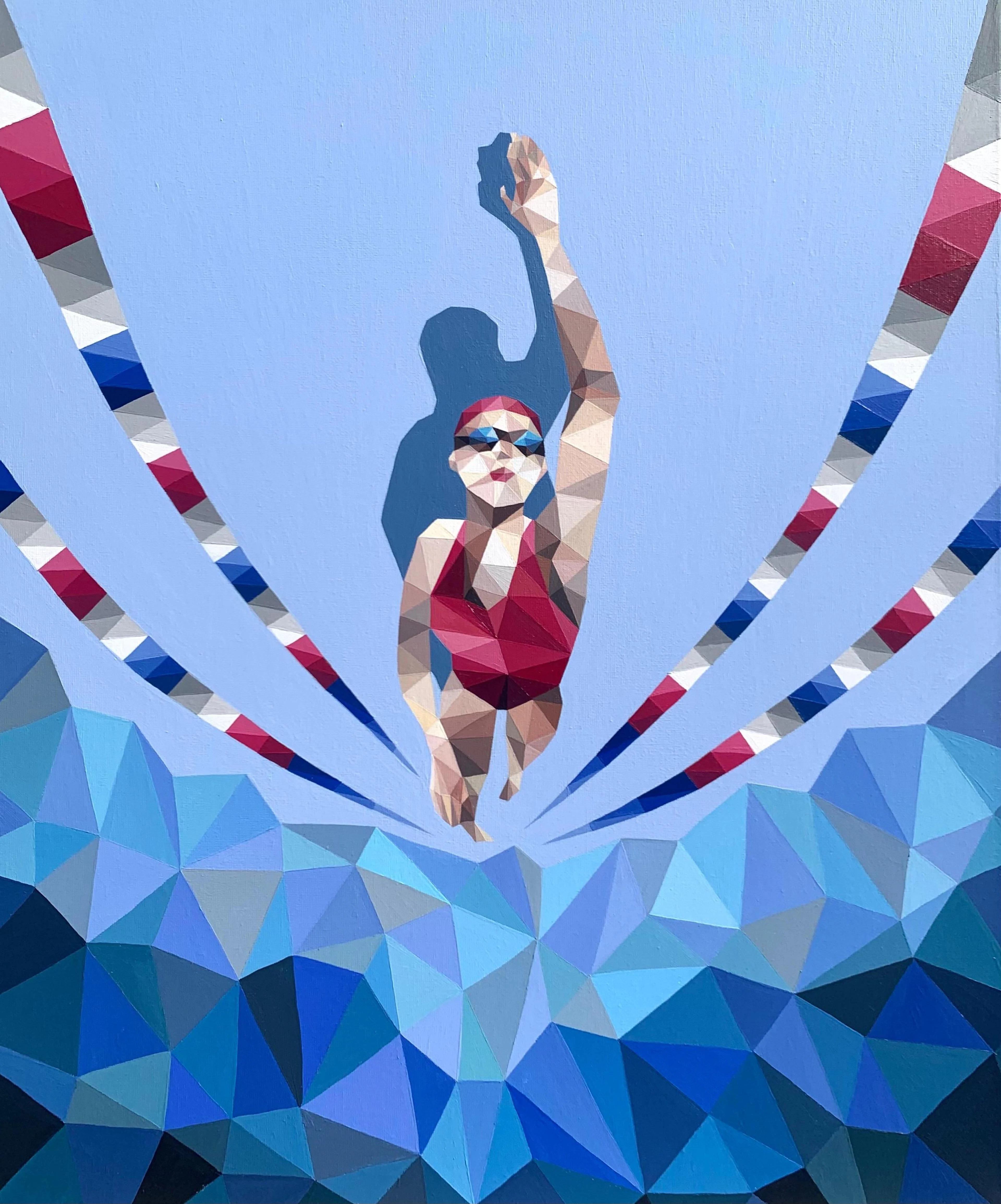 IN THE SWIMMING POOL - Maria Tuzhilkina