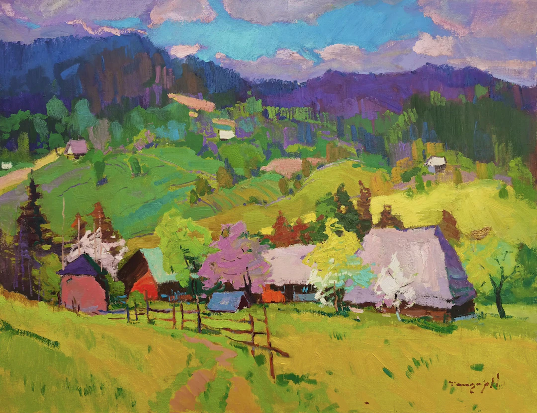 Spring in the Village - Alexander Shandor