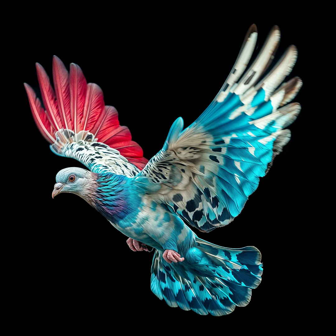 Nicobar Pigeon i - Michael Filonow