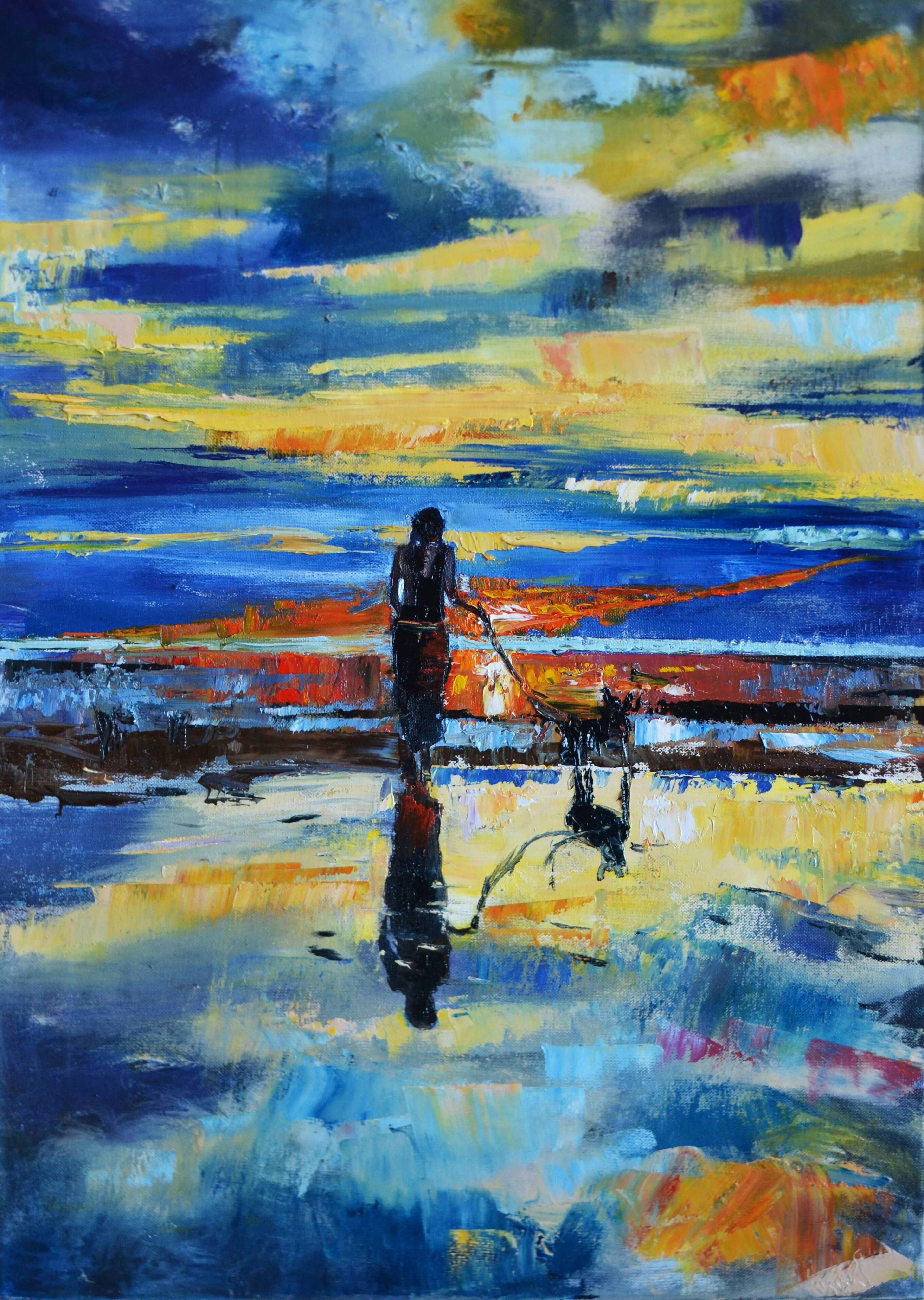 Walk at Low Tide - Valeria Radzievska