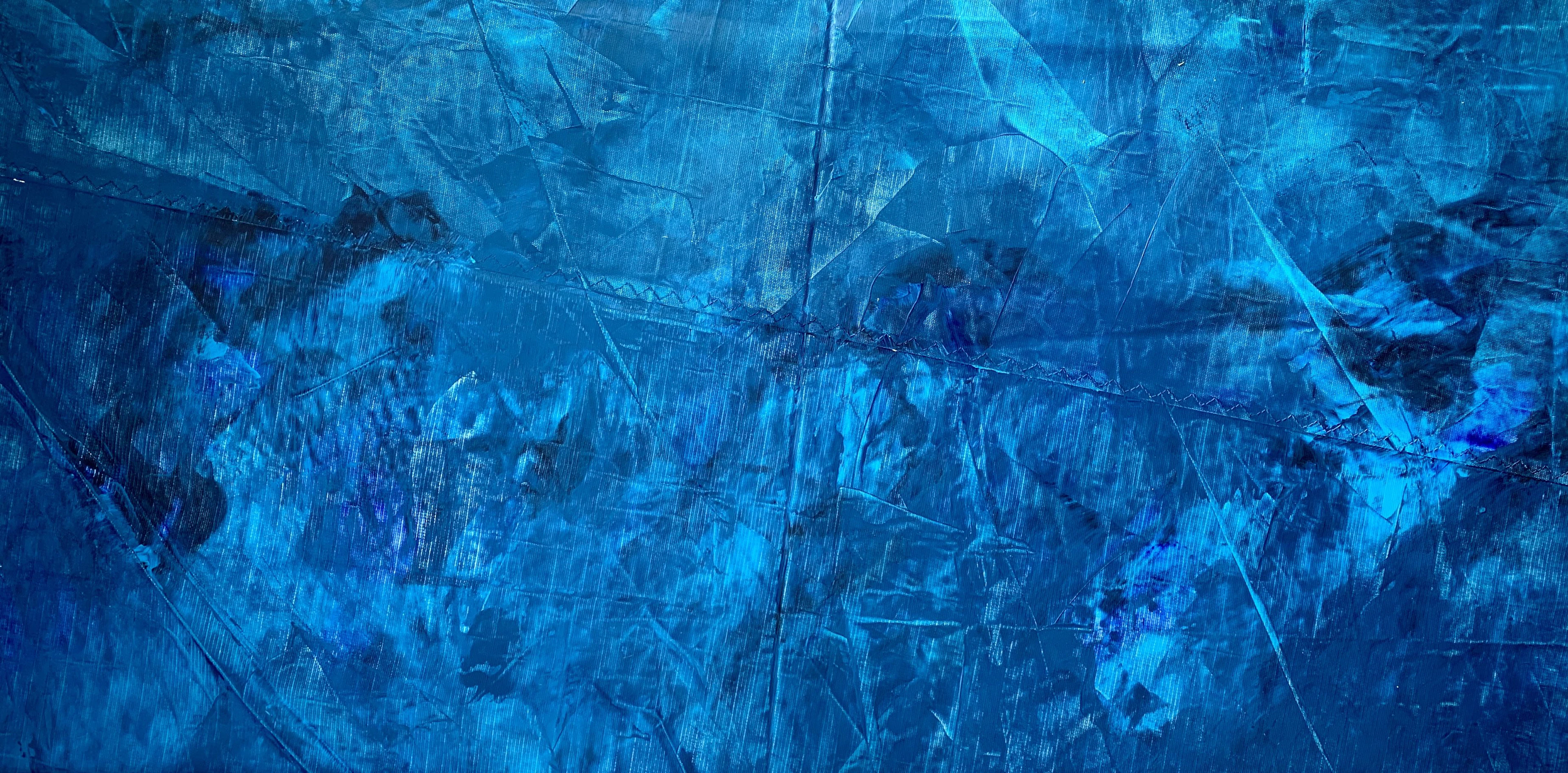 Beyond the blue sea no. 126 blue abstract - Anita Kaufmann