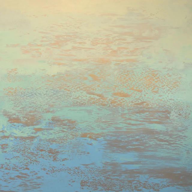 Soft Sand - Colorful Abstract Beach - Suzanne Vaughan