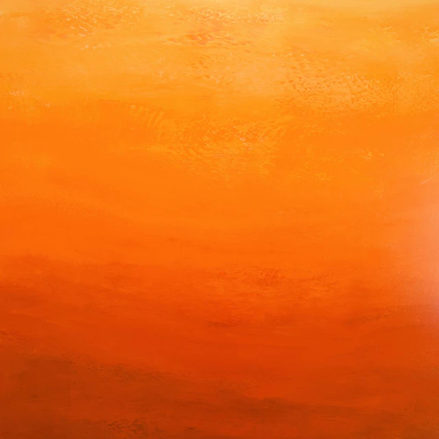 Orange Nectar - Vibrant Color Field Abstract - Suzanne Vaughan
