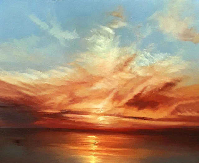 A few wispy clouds - Olena Topliss