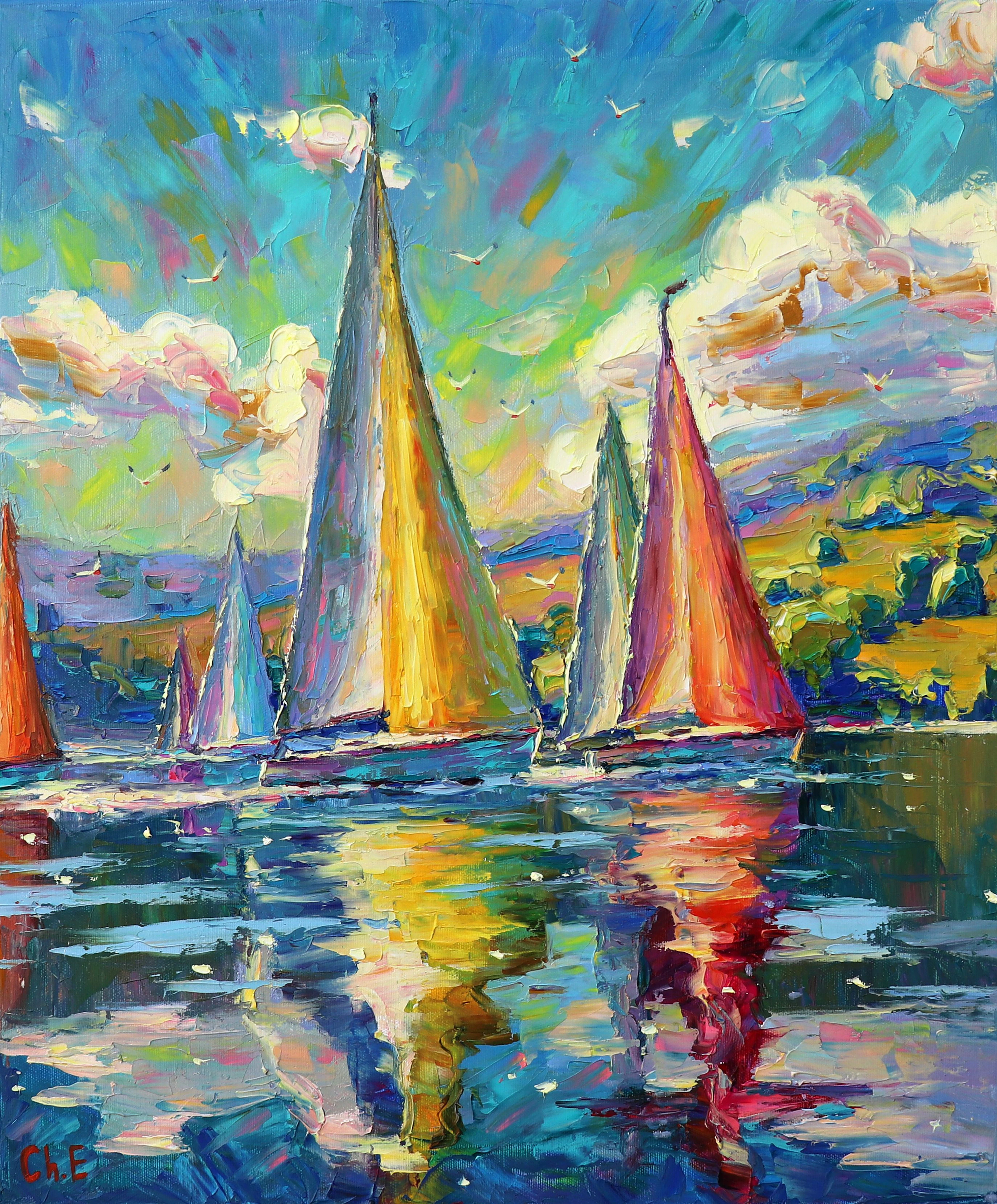Sailing yachts - Evgeny Chernyakovsky