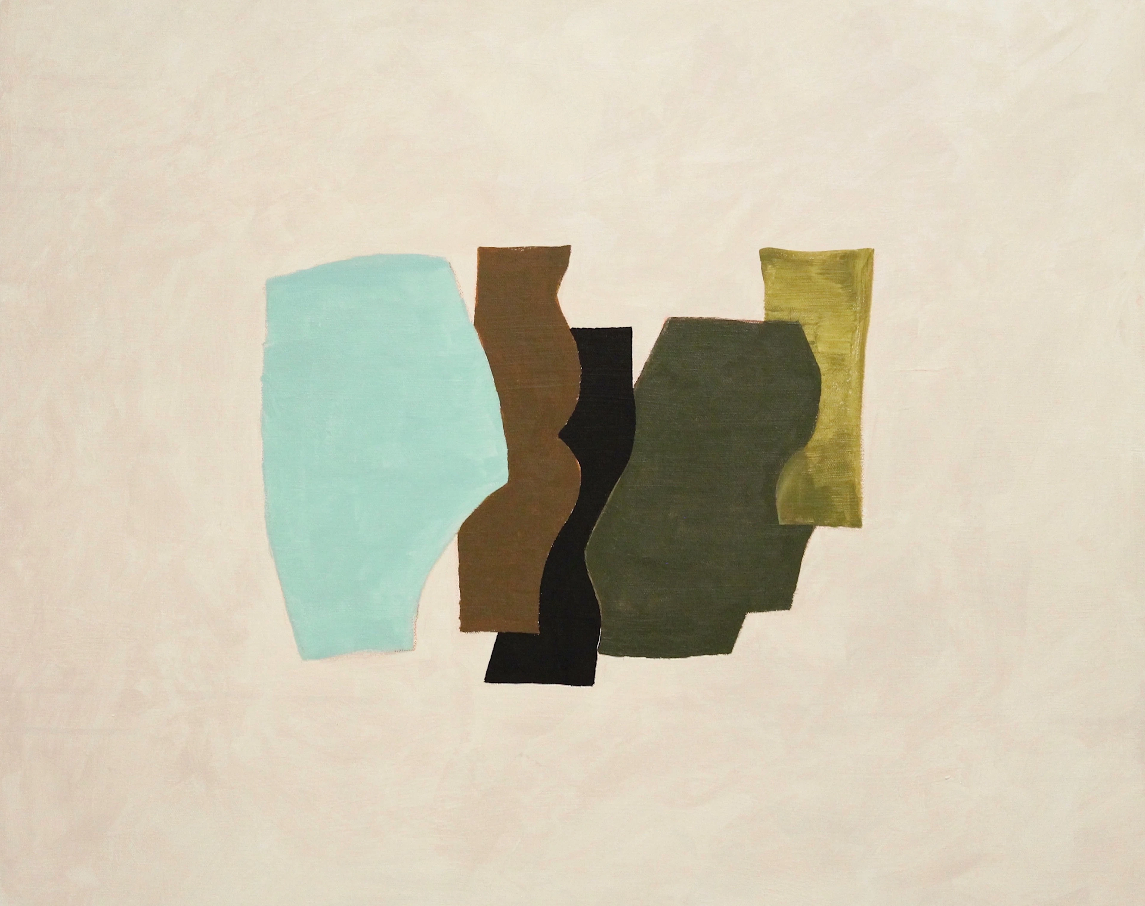 Turquoise Composition - Naoko Paluszak