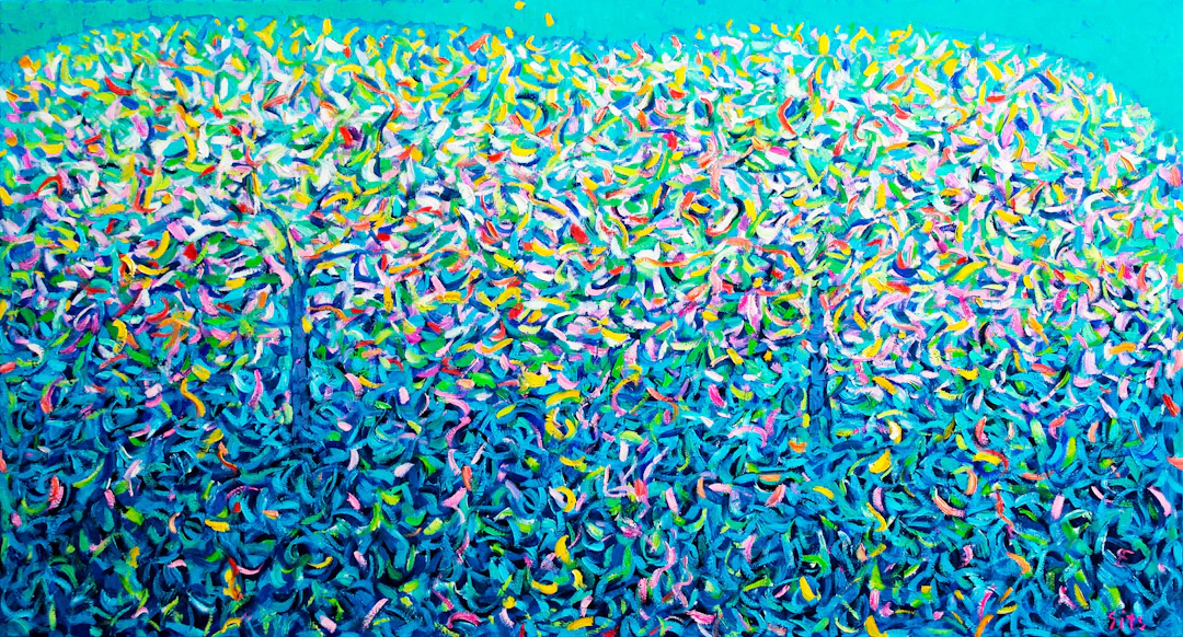 Apple trees. Abstract series. - Andrei Sitsko