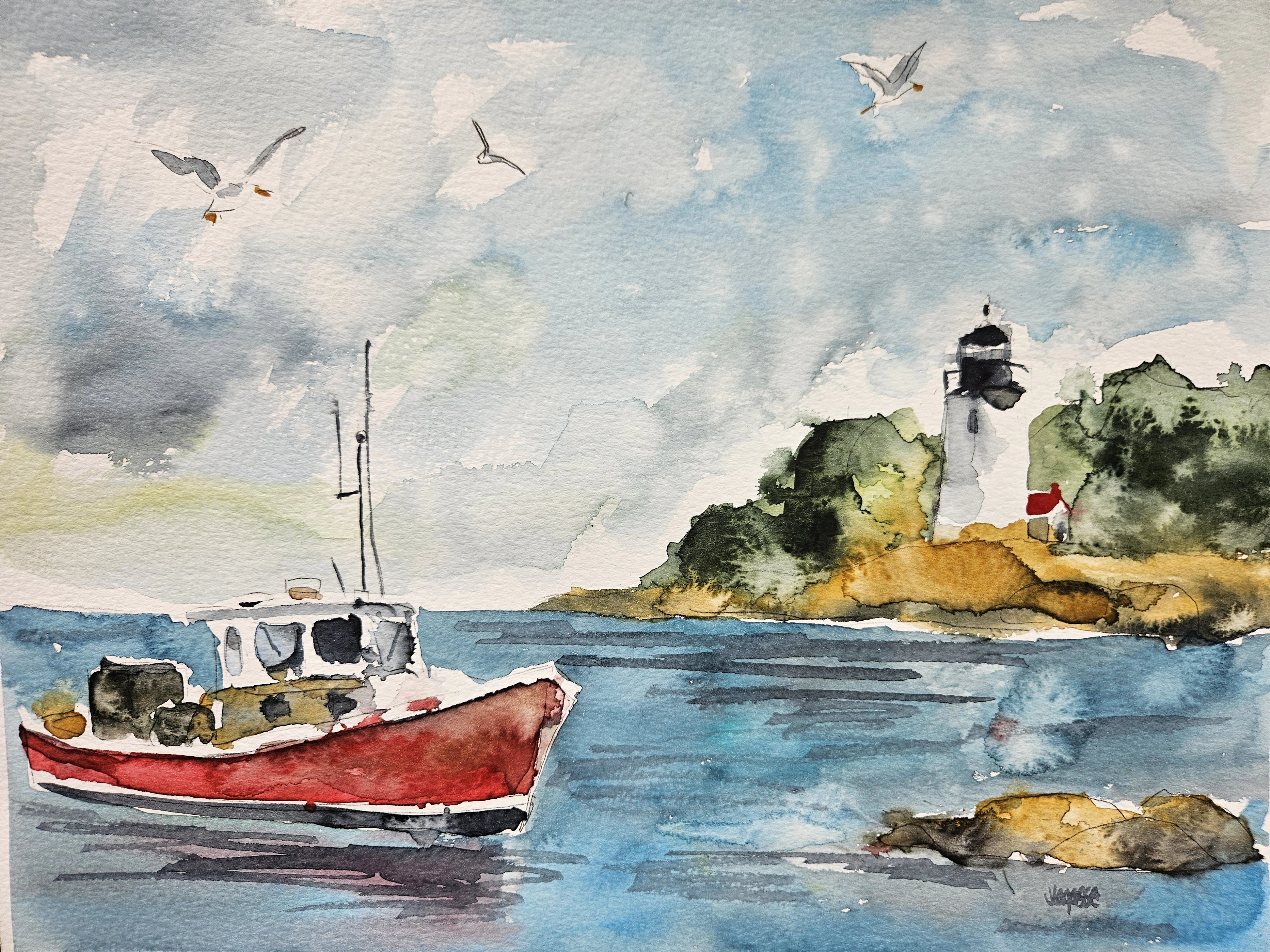 Maine Coastline - Jim Lagasse