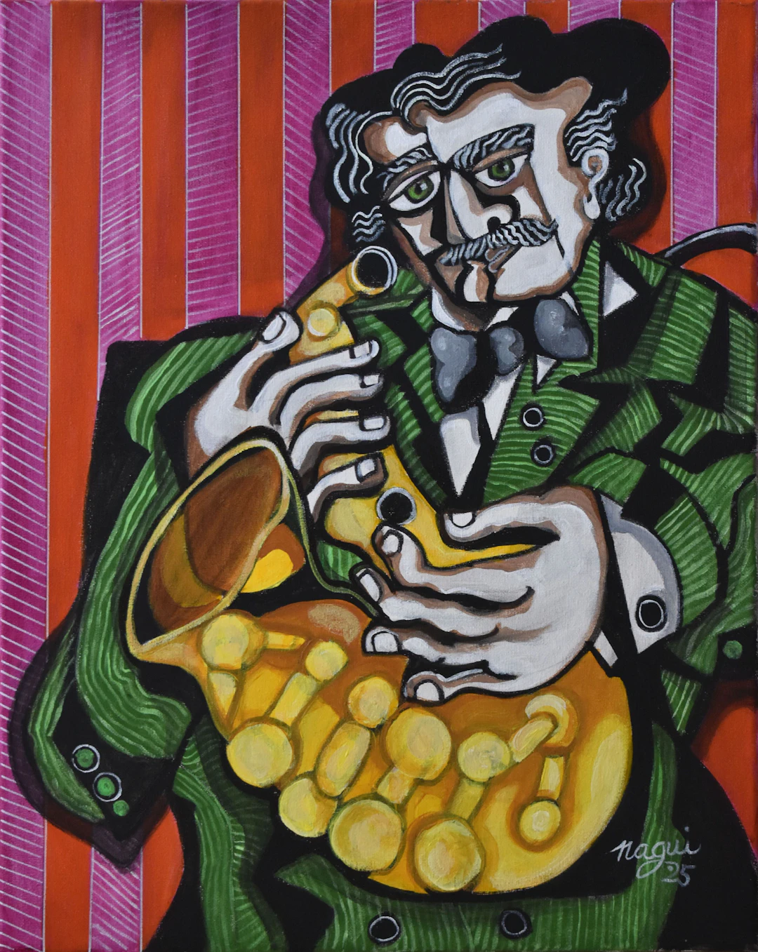 A man and his Sax - NAGUI ACHAMALLAH