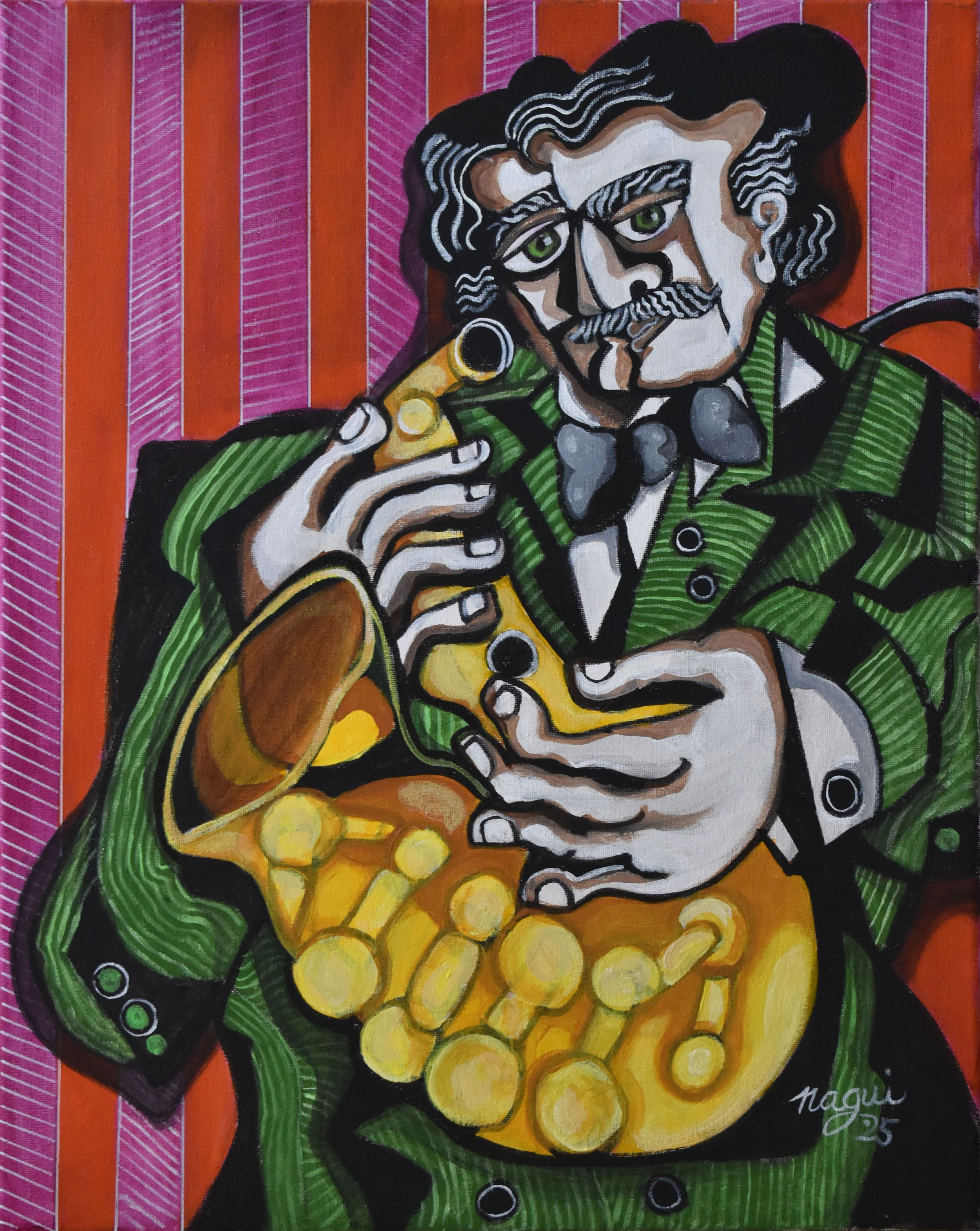 A man and his Sax - NAGUI ACHAMALLAH