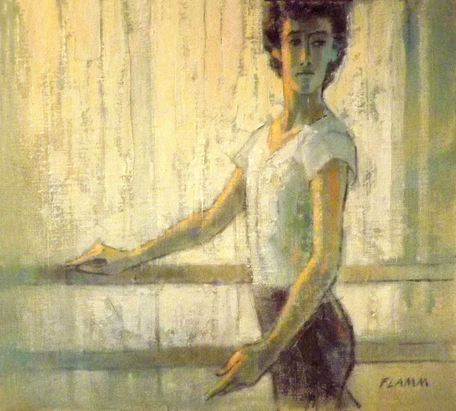 At the Window - Ferenc Flamm