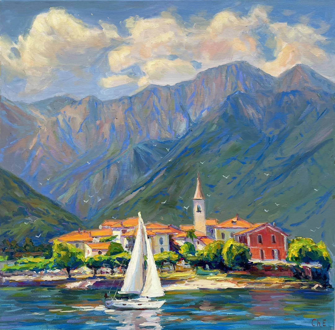 Quiet Evening - Evgeny Chernyakovsky