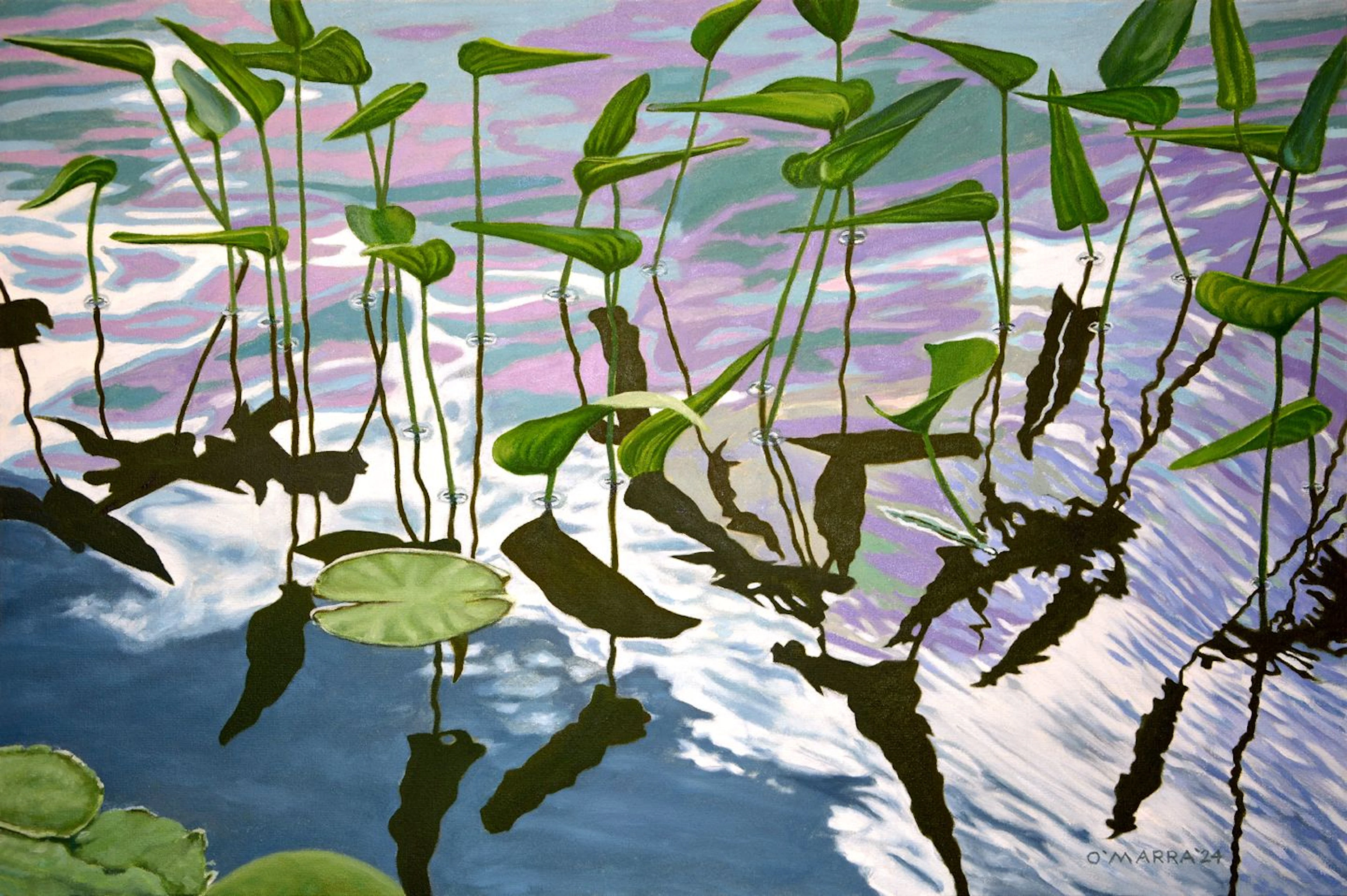 Pickerel Weed Frieze - Allan O'Marra