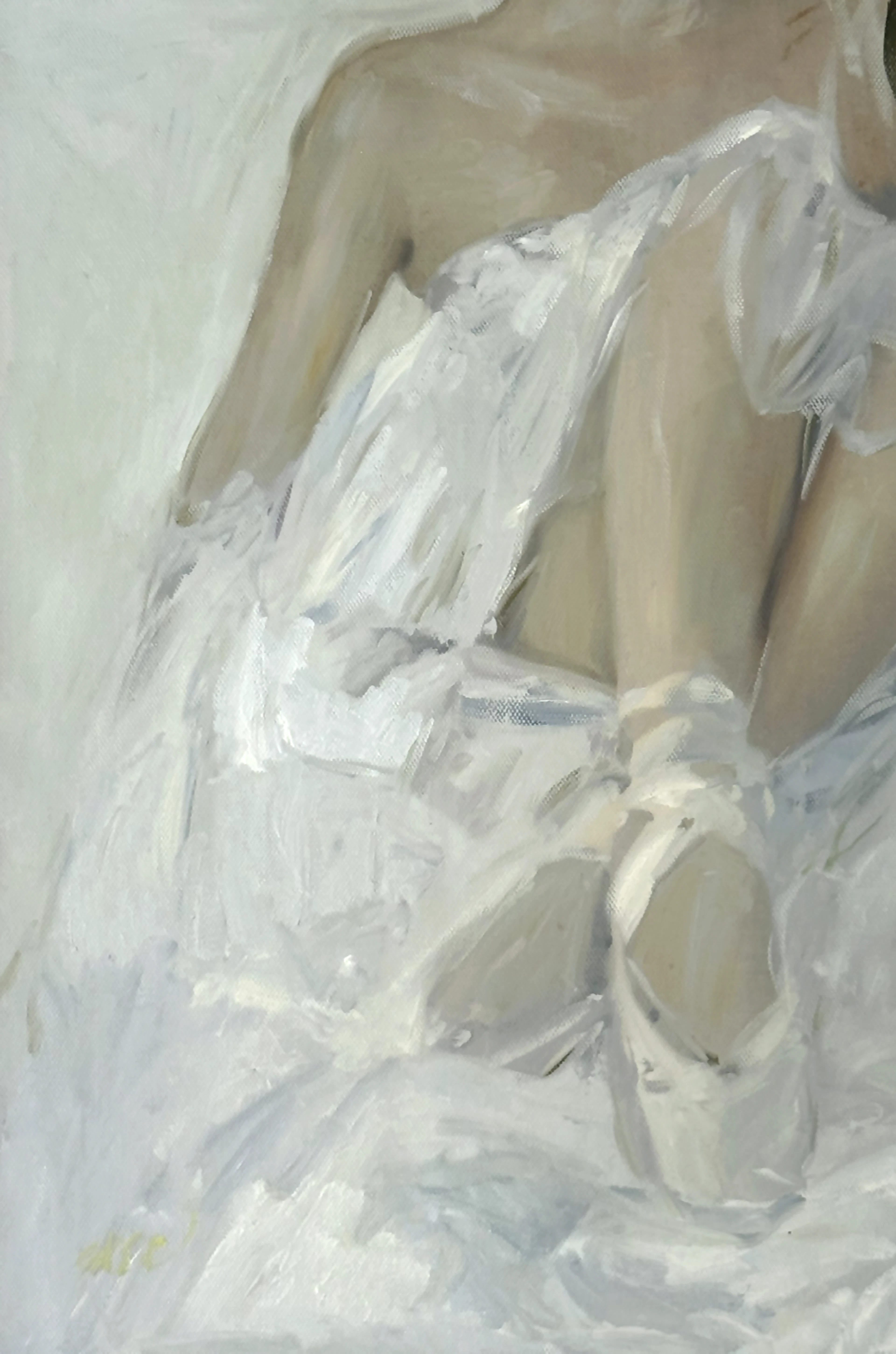 'Reverie In Tulle' - William Oxer F.R.S.A.
