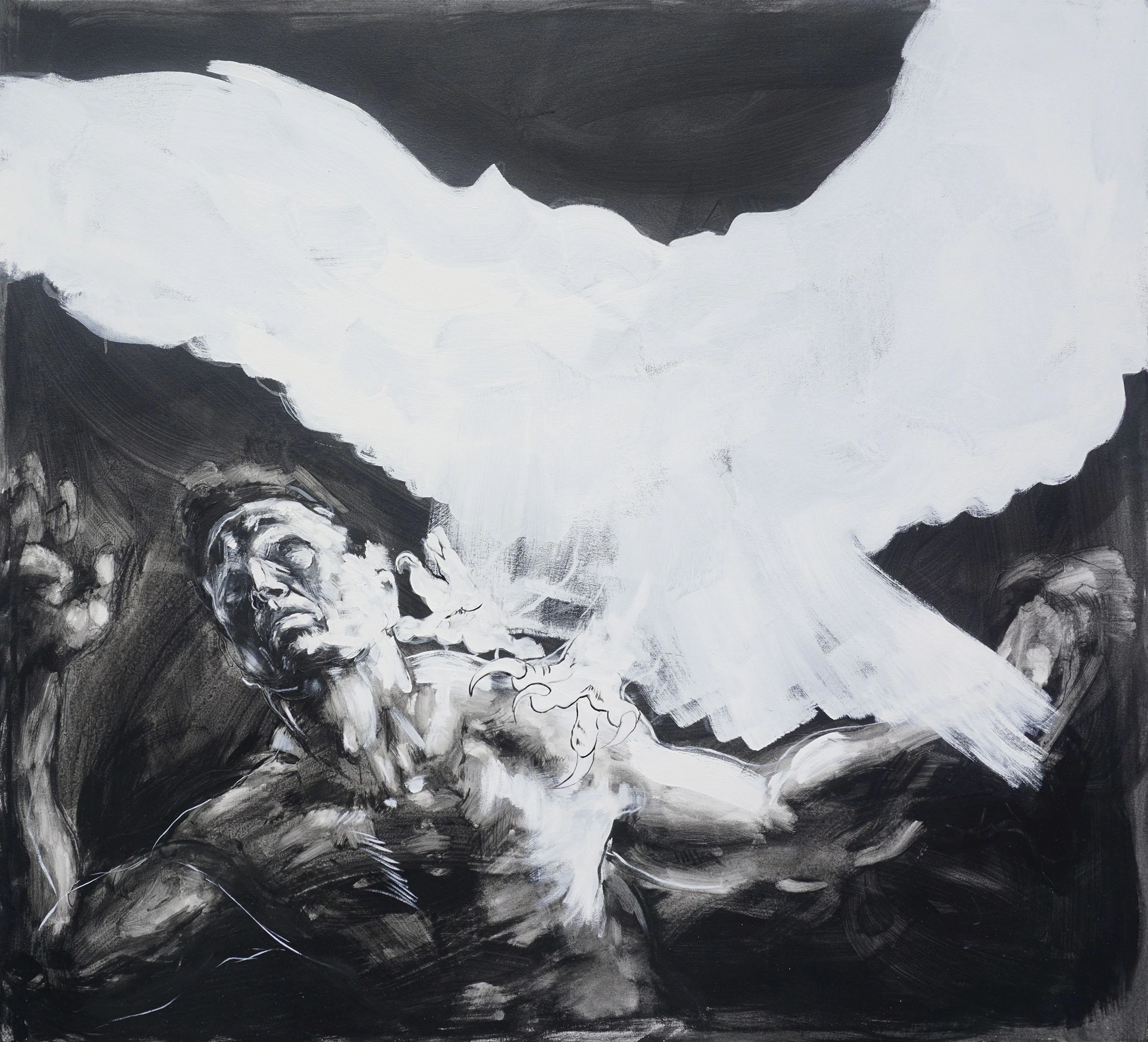 Youth attacked by an eagle - Derek Overfield