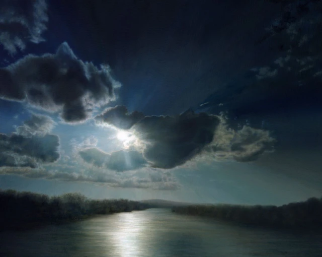 Out of This World surreal landscape peaceful - Marlene Llanes