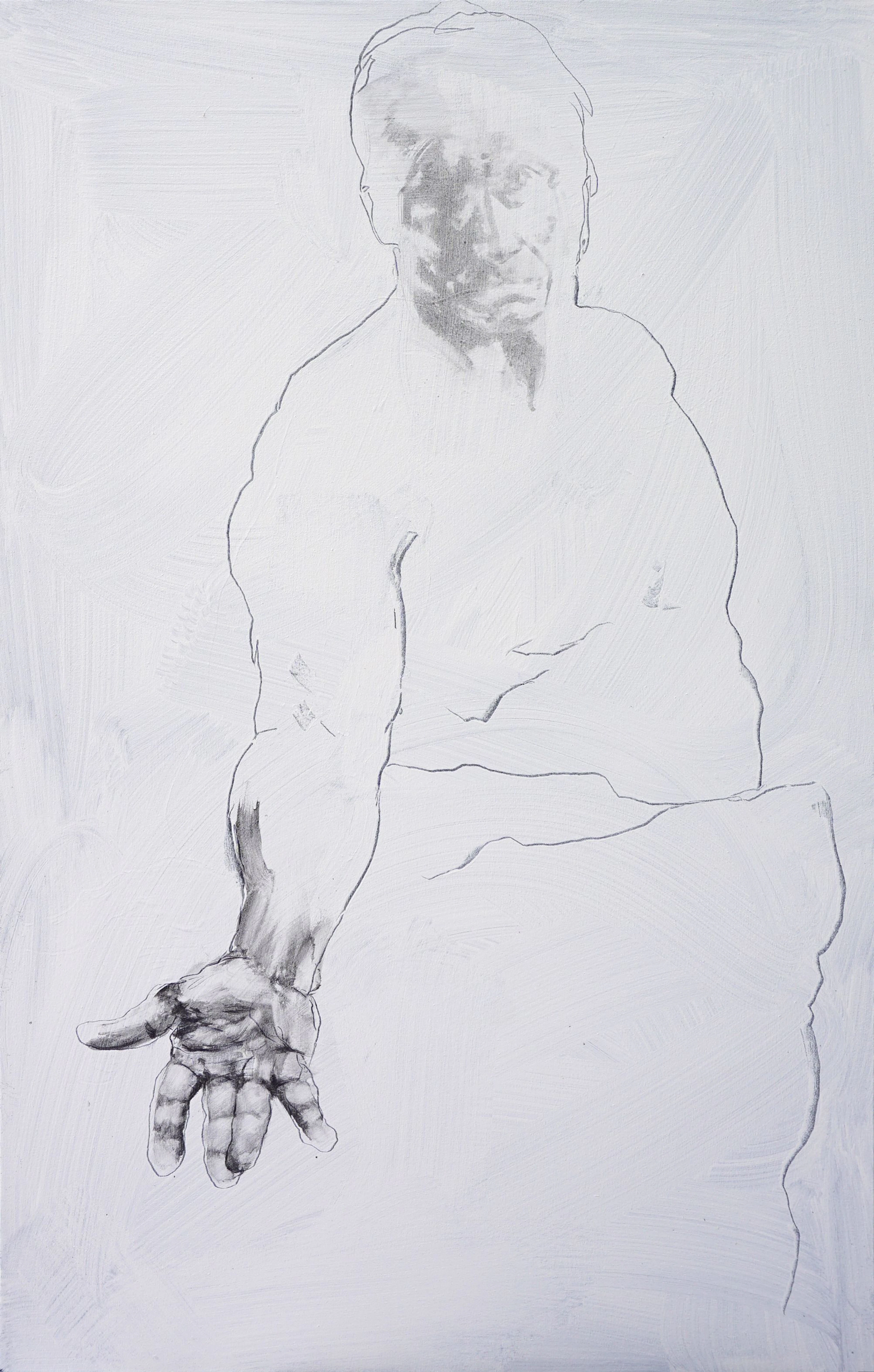 Antony before the mob - Derek Overfield