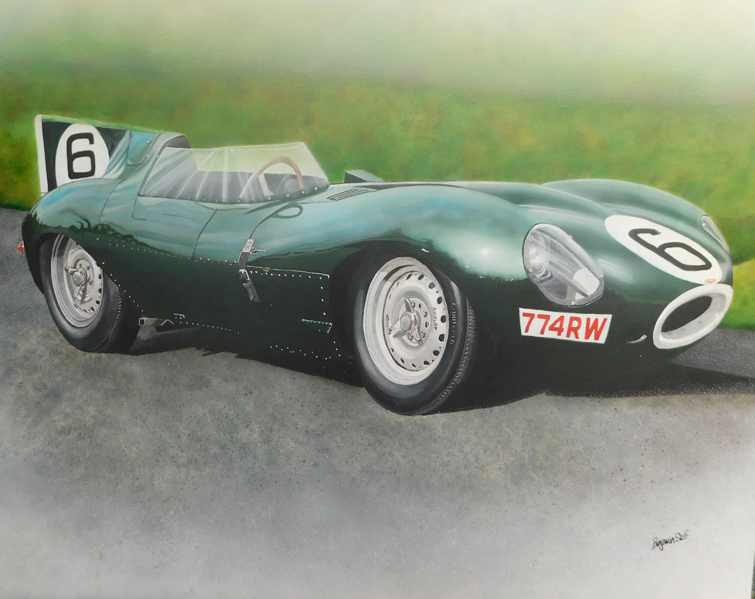 Jaguar D Type - Benjamin Self