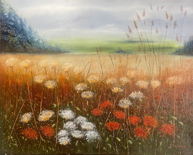 Meditative landscape - Eva Hoffmann