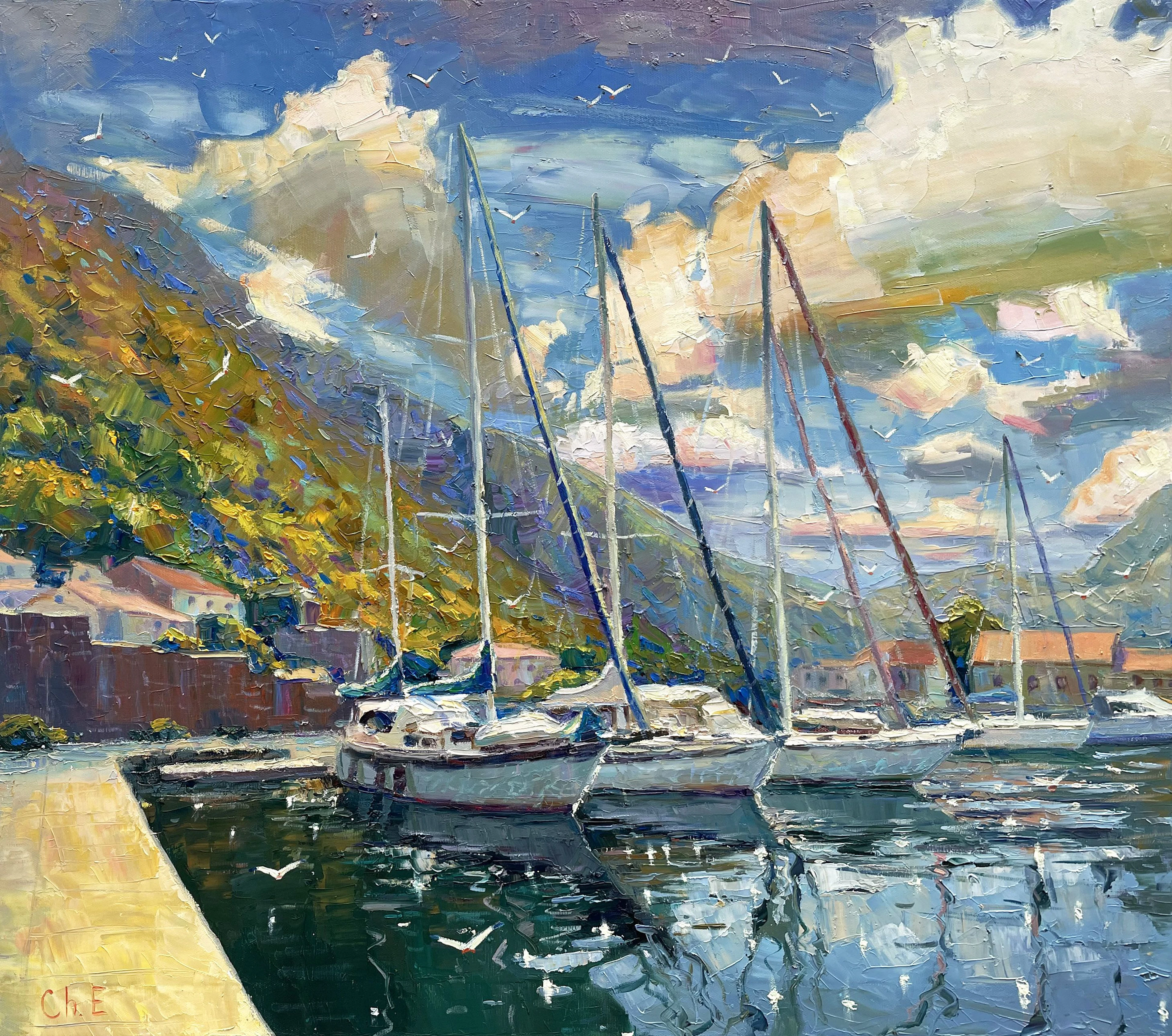 Quiet Harbor - Evgeny Chernyakovsky