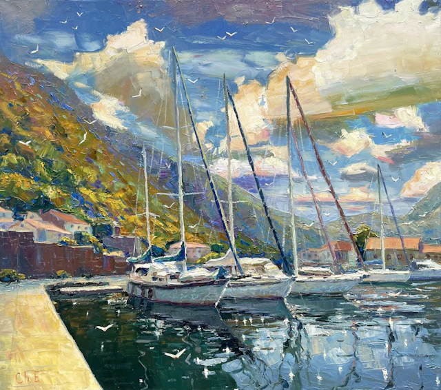Quiet Harbor - Evgeny Chernyakovsky