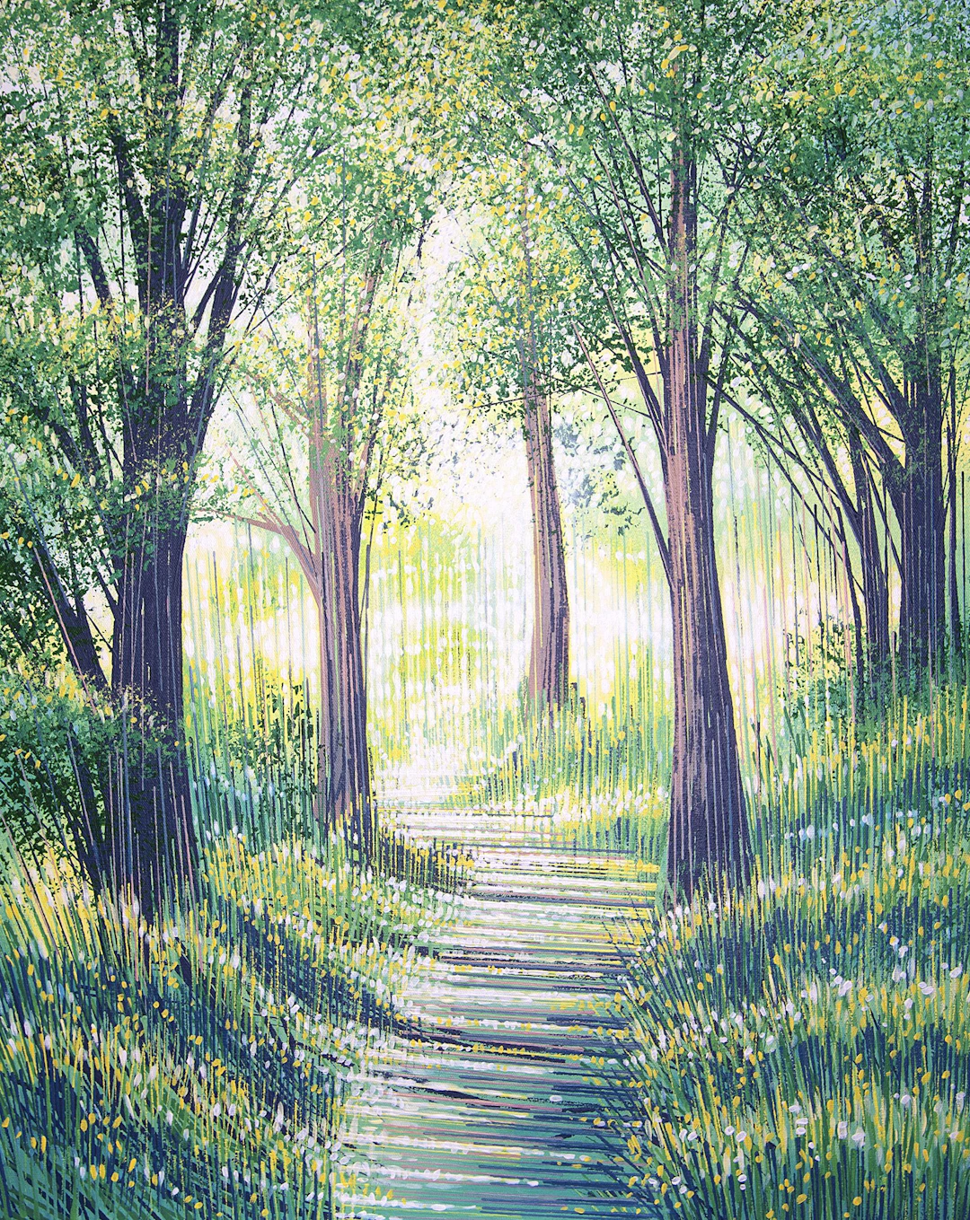 Summer Forest Path - Marc Todd