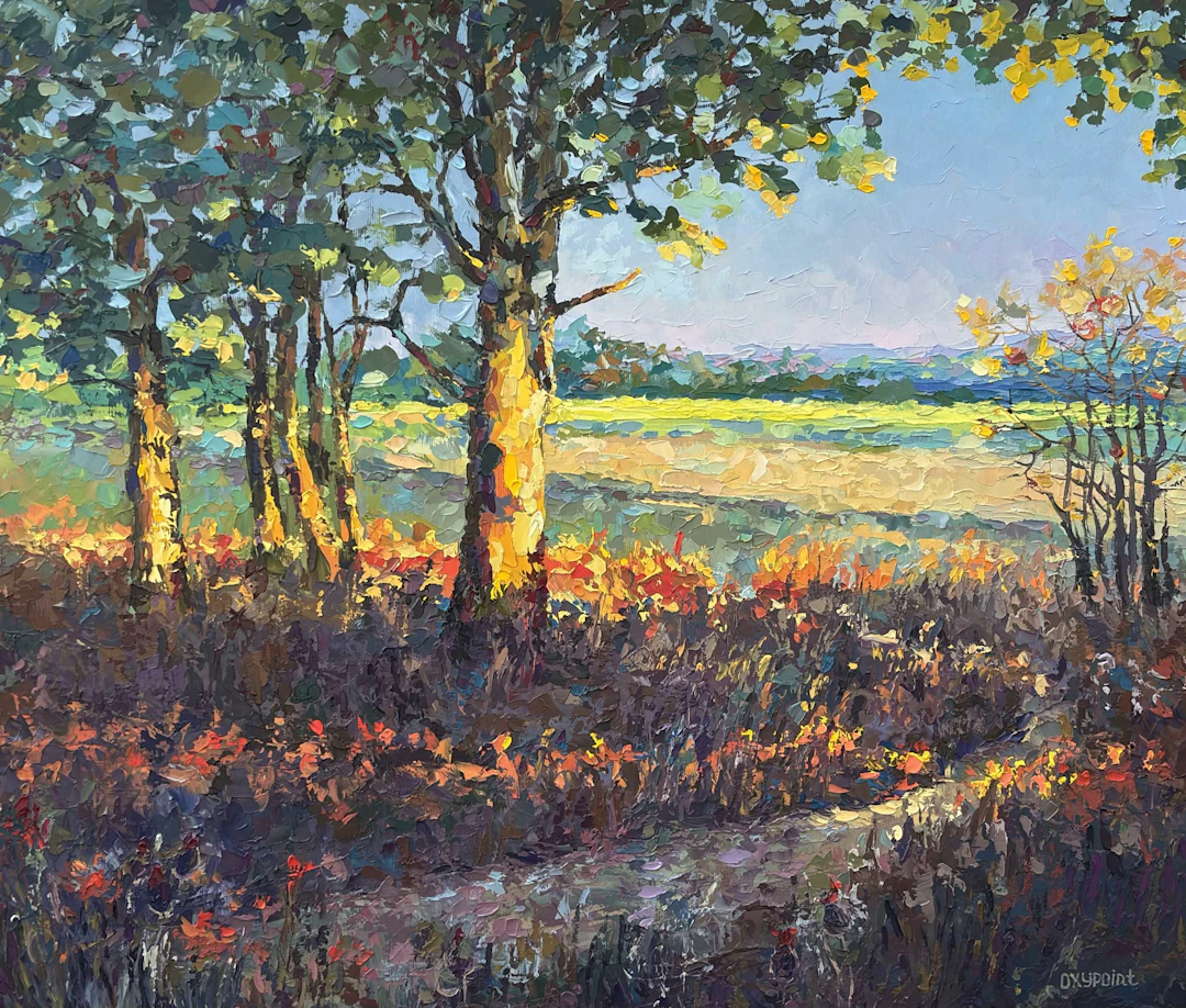 ""Golden Hour of Early Autumn"" - Oxana Kravtsova