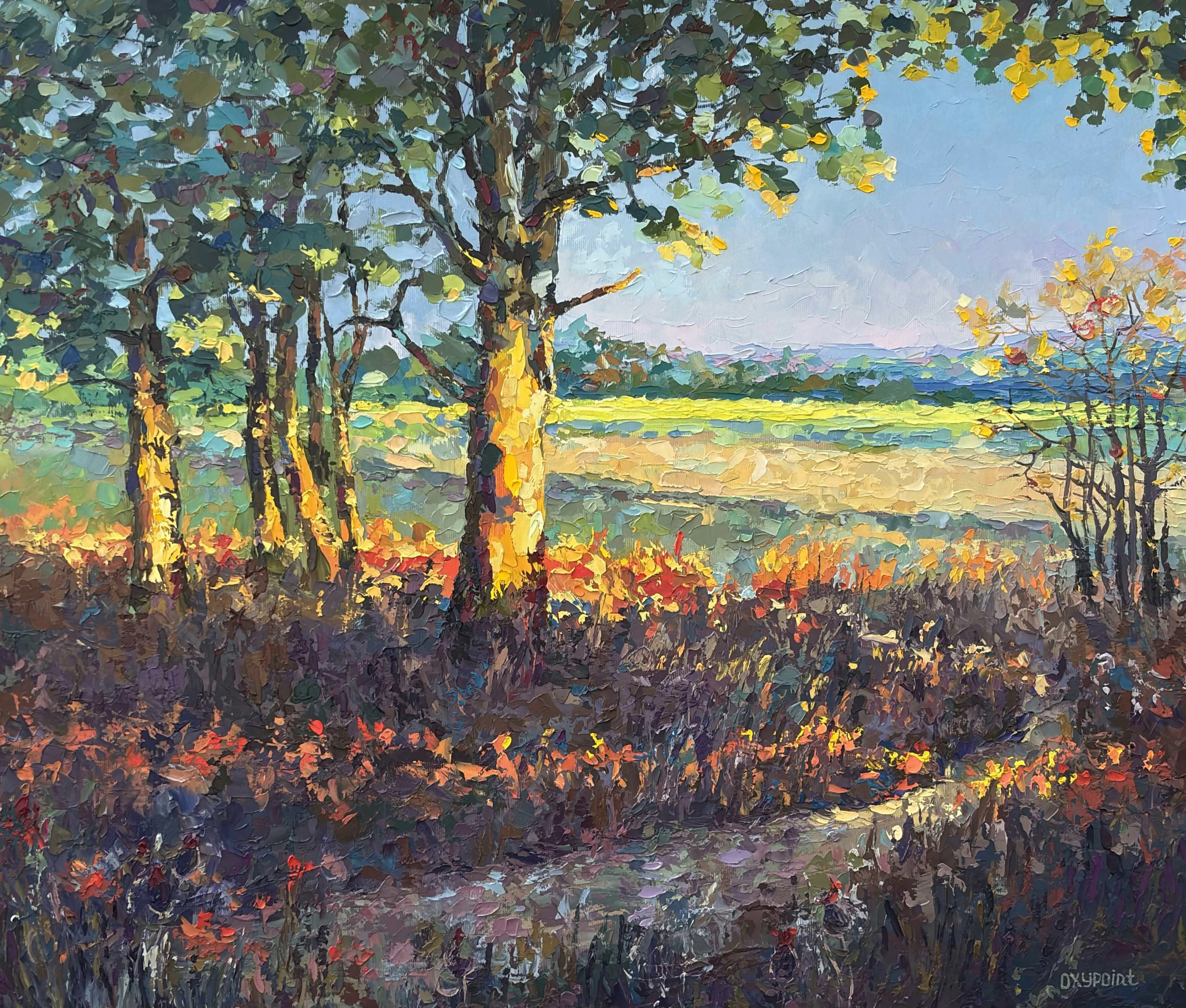 ""Golden Hour of Early Autumn"" - Oxana Kravtsova