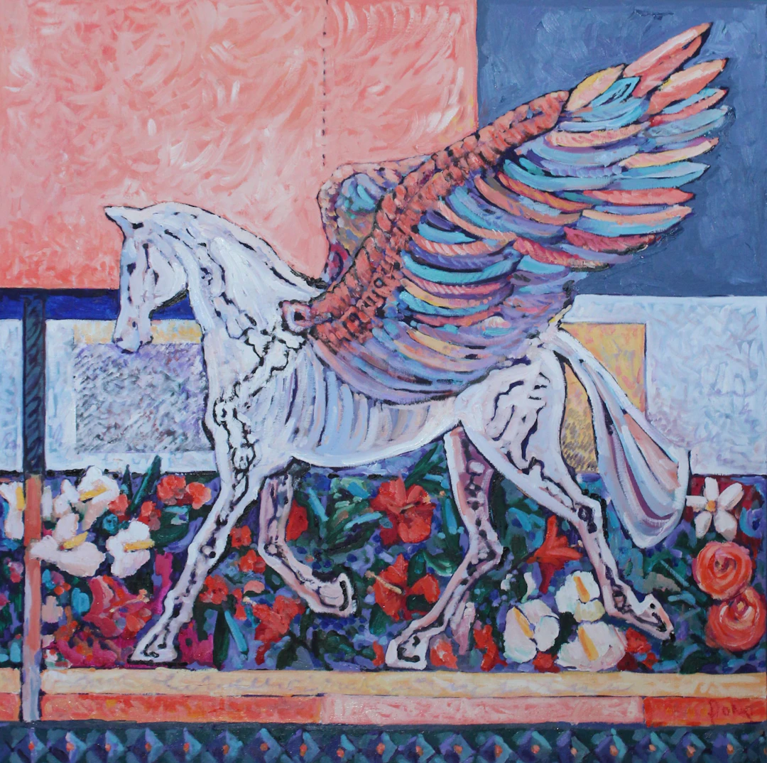 The wings will bring you home or Pegasus IV - Elena Done