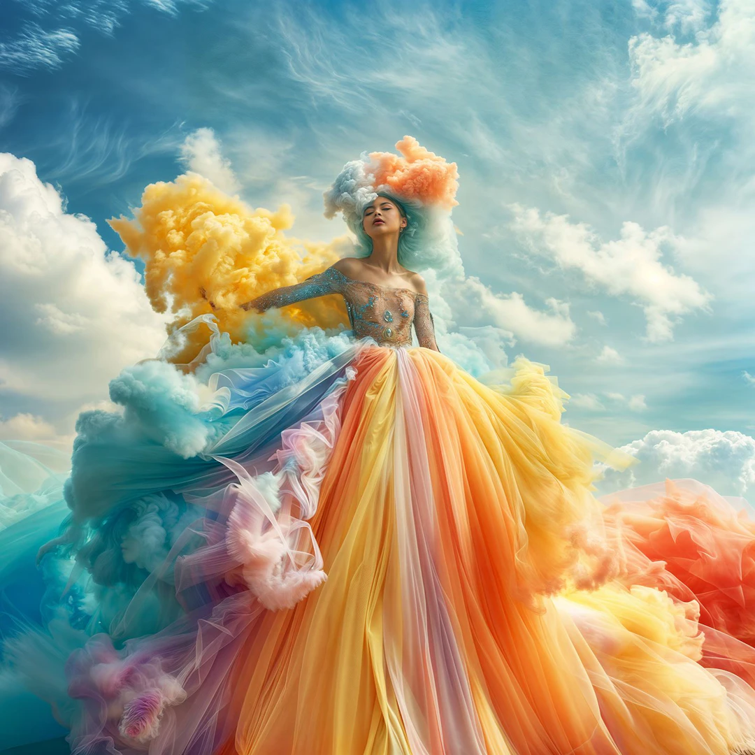 Woman in the Clouds 4 - Michael Filonow