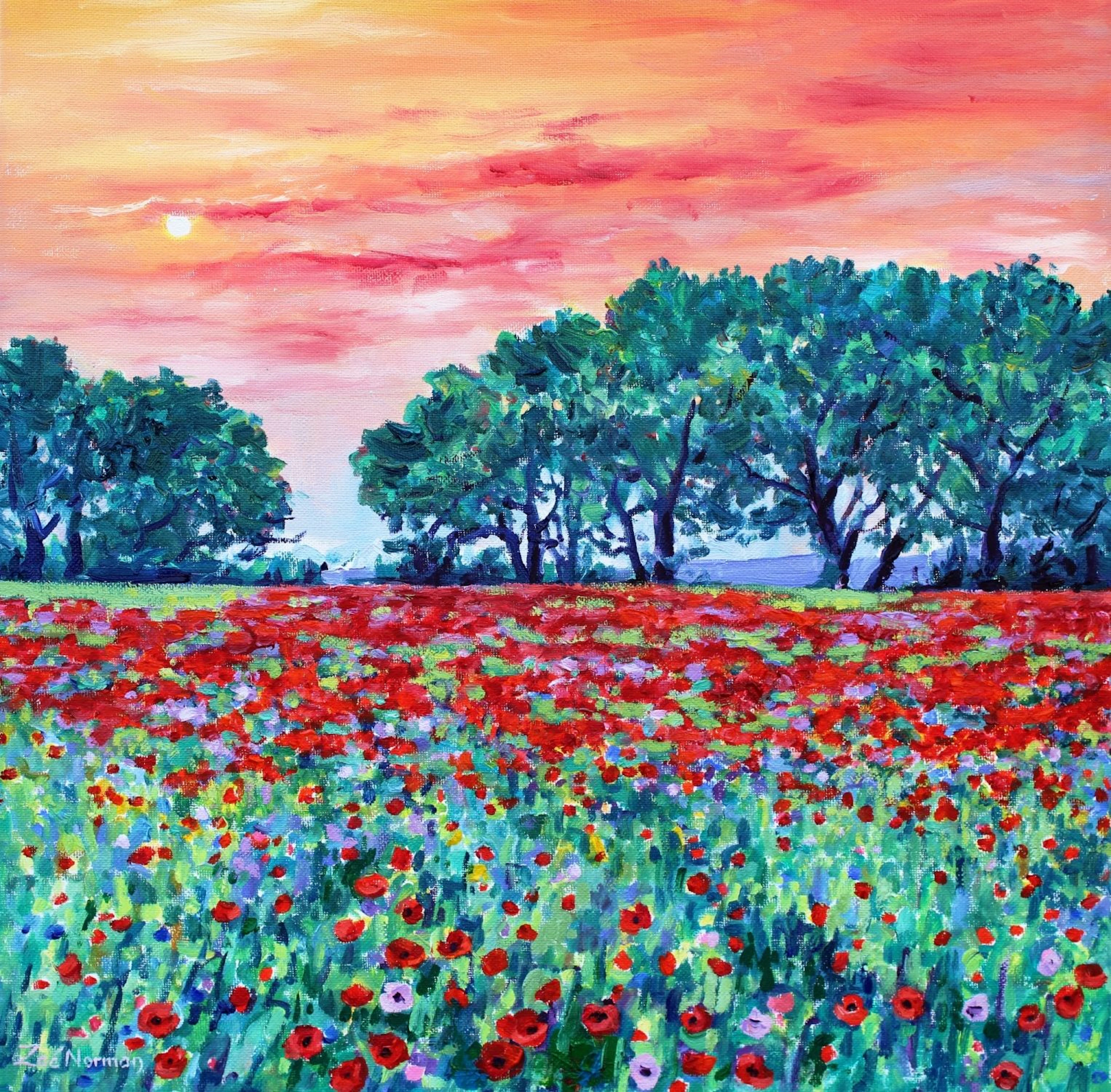 Evening Poppies - Zoe Elizabeth Norman