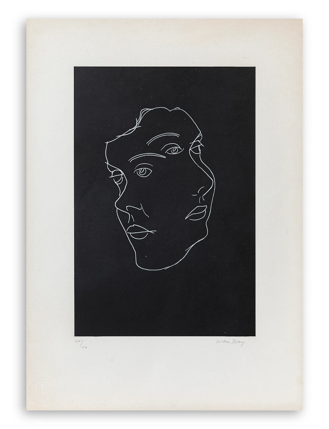 MAN RAY (1890-1976) - Maschere, 1970